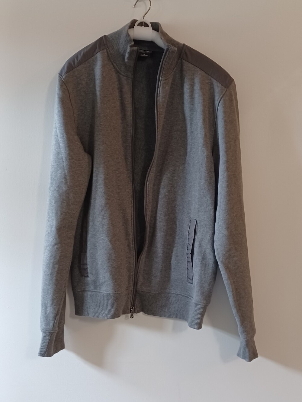 MICHAEL Michael Kors Grey Zip Up Sweater Jacket